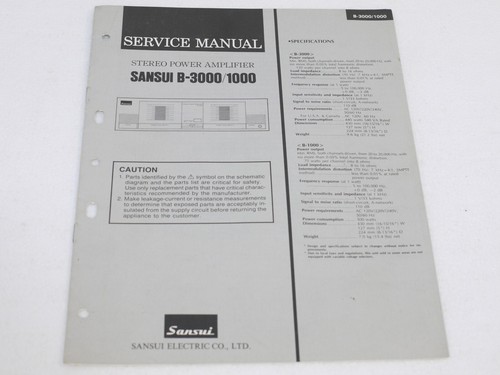 Manuale servizio originale - servizio,
